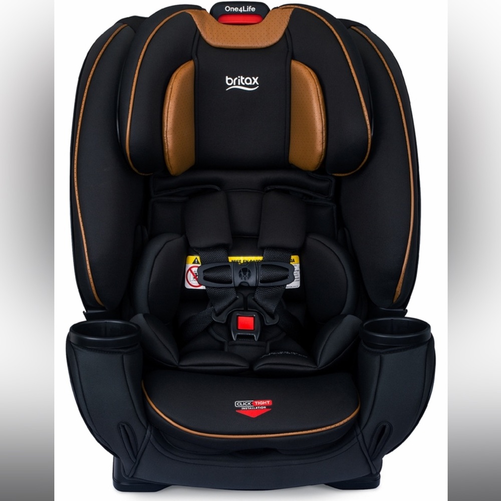 Britax One4Life Premium Convertible Car Seat - Saddle Leather Trim & NWT